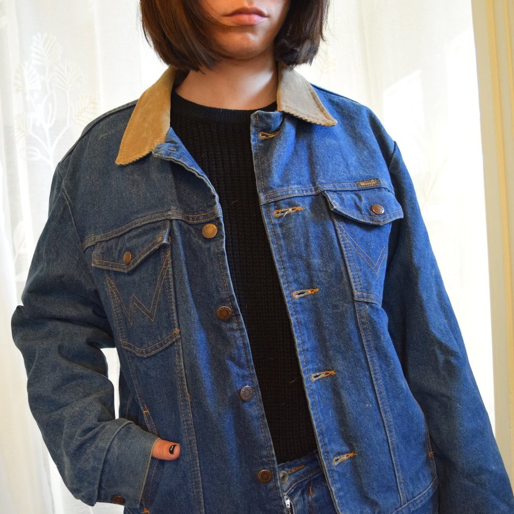 Vintage Wrangler Jacket with Corduroy